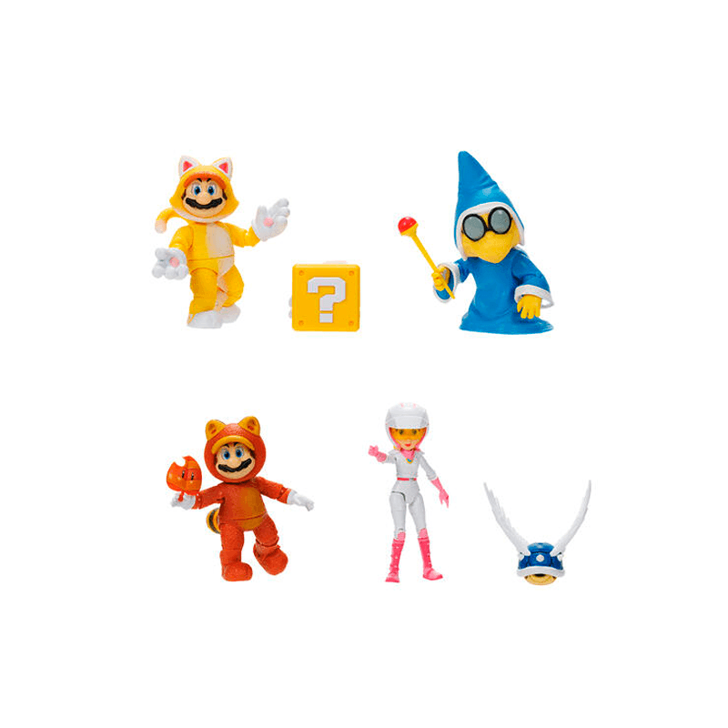 Jakks Pacific Nintendo 416304 Super Mario Movie Figura 5 Plg Surtido Wave 2