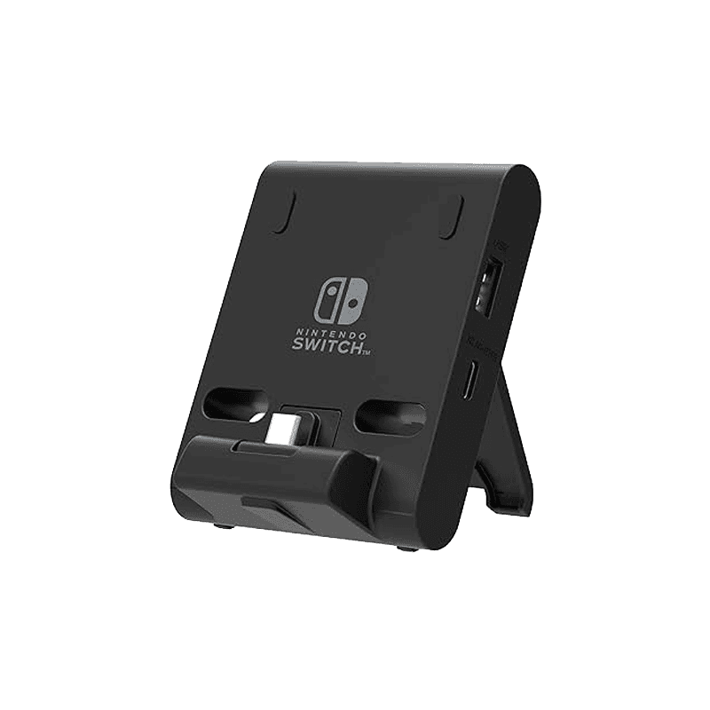 Soporte de Juego Hori Hub Multiport USB para Nintendo Switch Negro (Black)