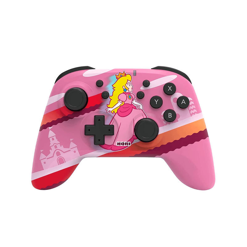 Control Inalambrico Horipad Edicion Princesa Peach Nintendo Switch