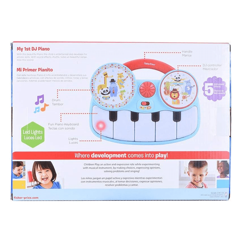 Mattel Fisher Price Dfp8665 Mi Primer Piano Musical
