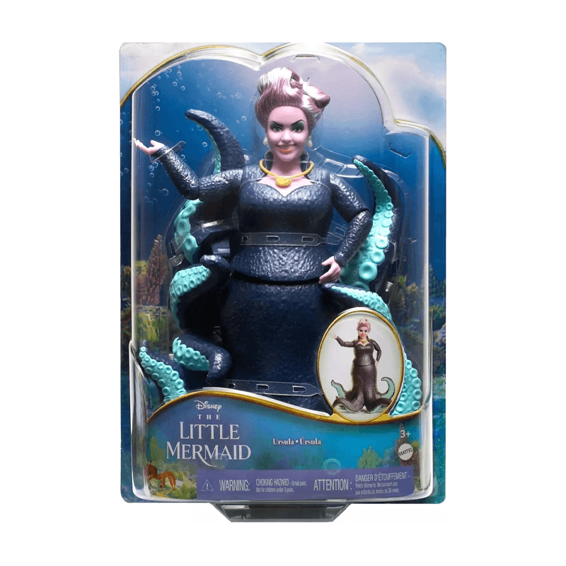 Mattel Disney Princesas Hlx12 La Sirenita Figura Ursula