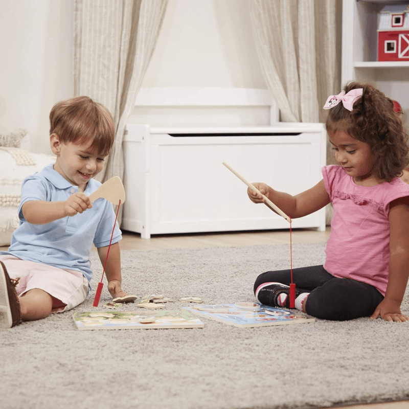 Melissa & Doug  13778 Rompecabezas Y Juego De Pesca Magnético