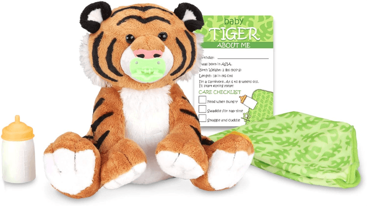 Melissa & Doug  40450 Peluche De Tigre Bebé Con Chupete