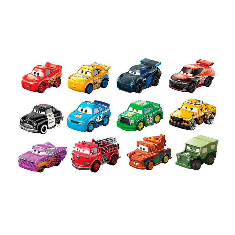 Mattel Cars Gjt68-0 Vehiculo Mini Individual Surtido