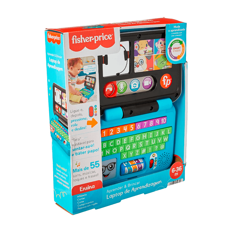 Mattel Fisher Price Hgw97-0 Laptop Aprende Conmigo