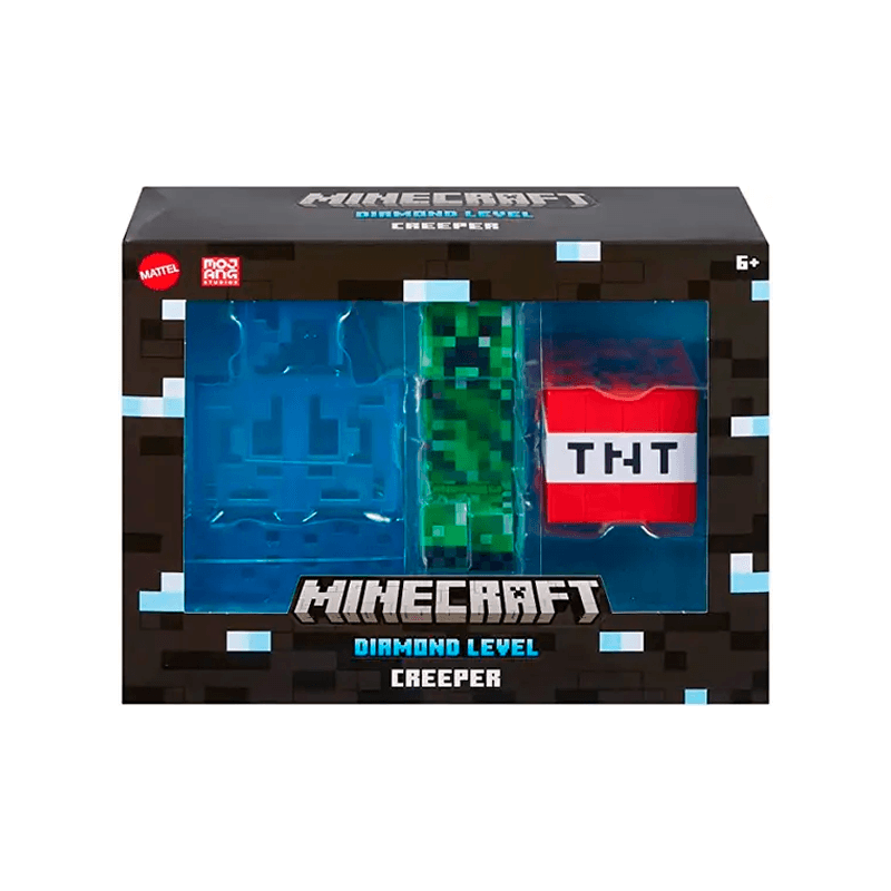 Mattel Minecraft Hln39-0 Figura De Creeper Y Dinamita