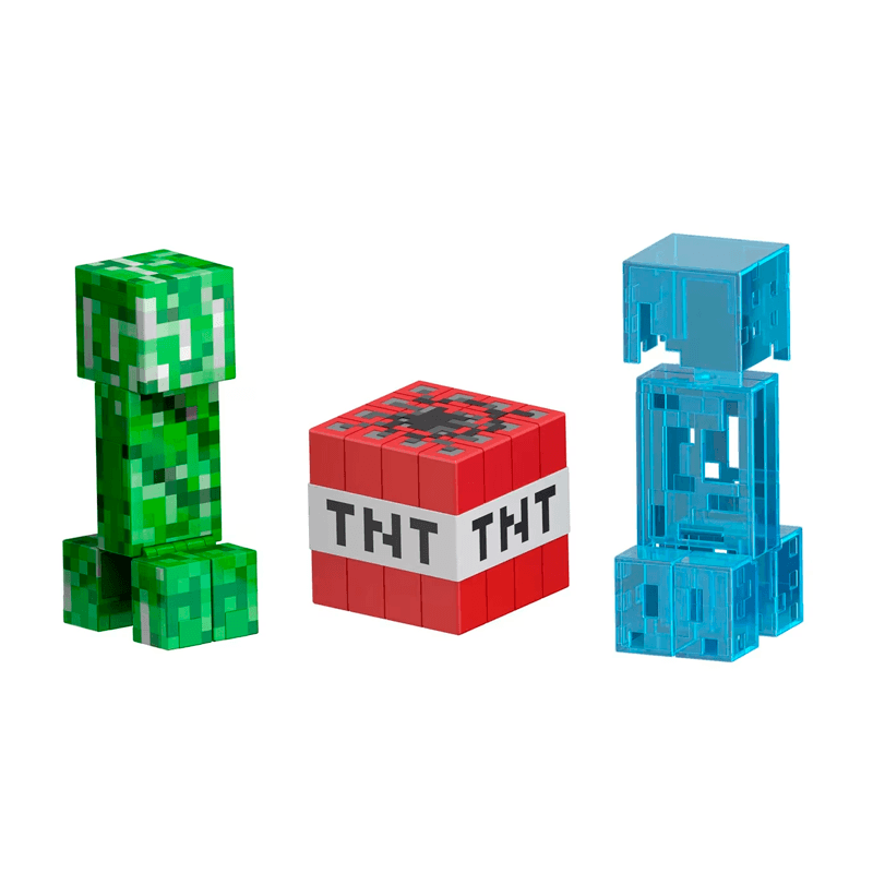 Mattel Minecraft Hln39-0 Figura De Creeper Y Dinamita