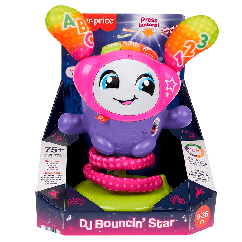 Mattel Fisher Price Hrc50 Dj Saltarin Con Luces