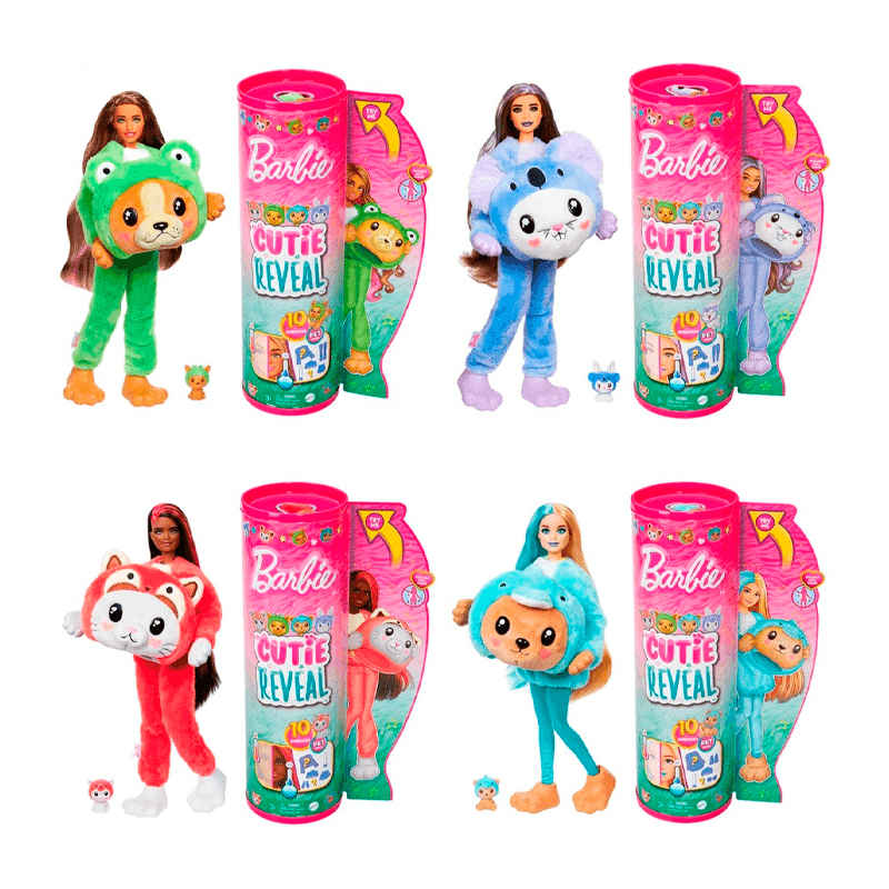 Mattel Barbie Hrk22-0 En Pijama Con Su Mascota Surtido