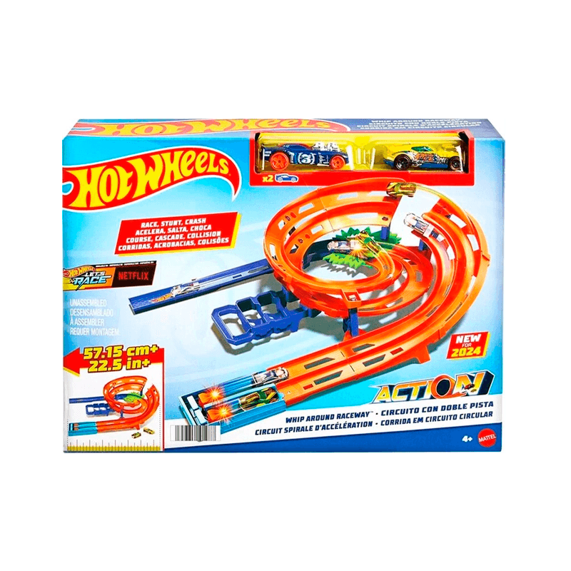 Mattel Hot Wheels Htk17-0 Pista Circuito con Doble Pista