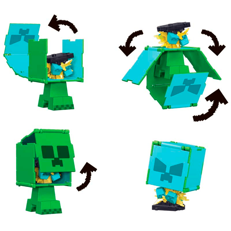 Mattel Minecraft Htl43-0 Figura De  Mc Flippin Ast