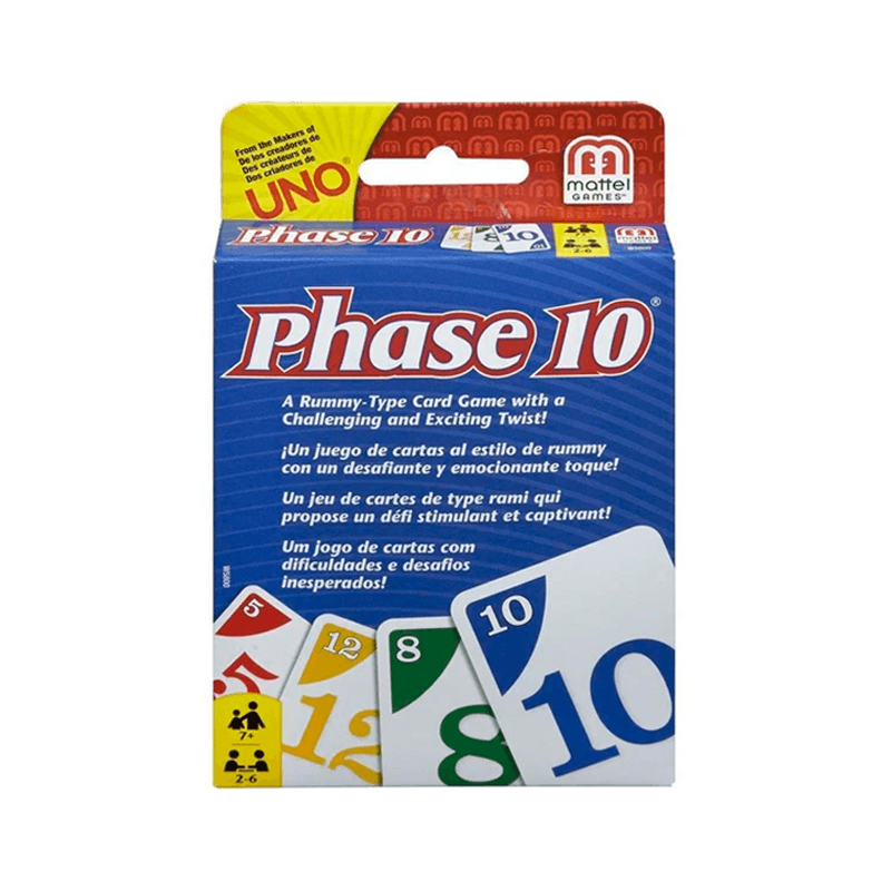 Mattel Games W5800 Juego De Cartas Pashe Uno