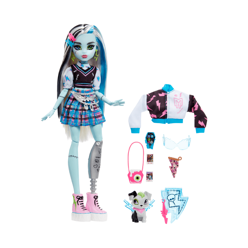 Mattel Monster High Hhk53-0 Mu–eca Stein Con Sus Accesorios