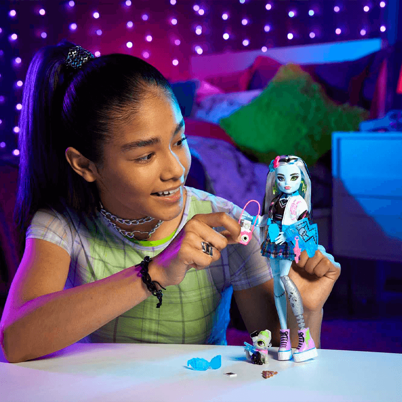Mattel Monster High Hhk53-0 Mu–eca Stein Con Sus Accesorios