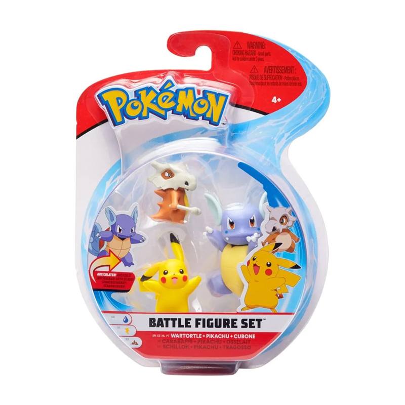 Jazwares Pokémon 95155 Paquete De Figuras De Batalla