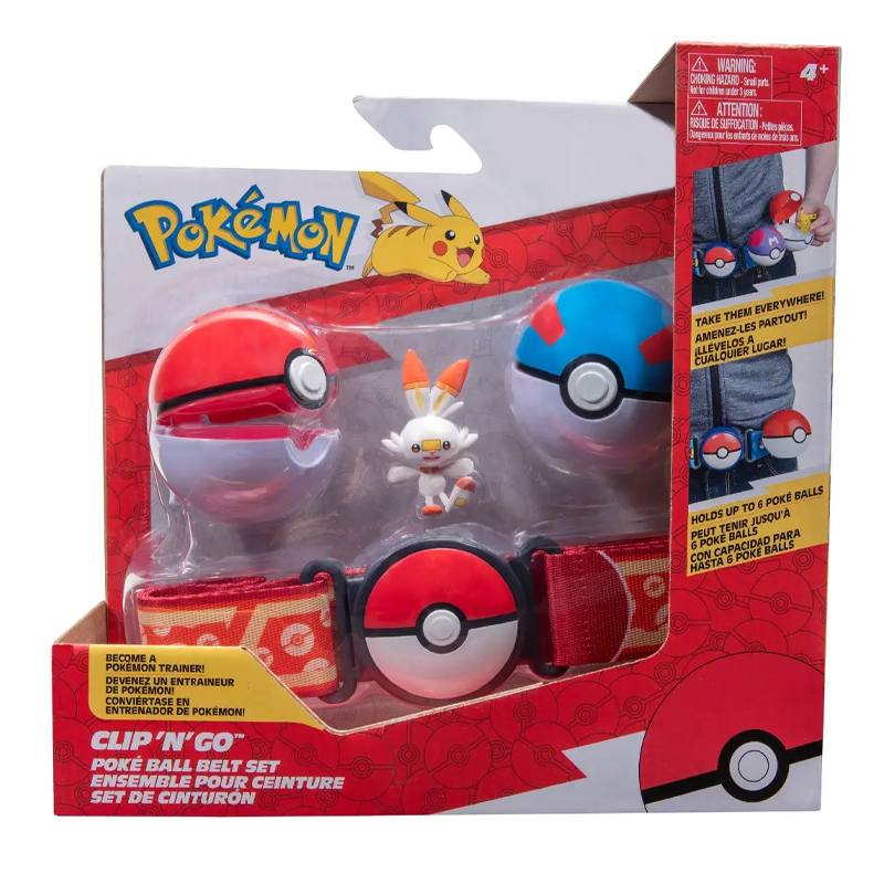 Jazwares Pokémon 95283 Set De Figuras De Pokebola