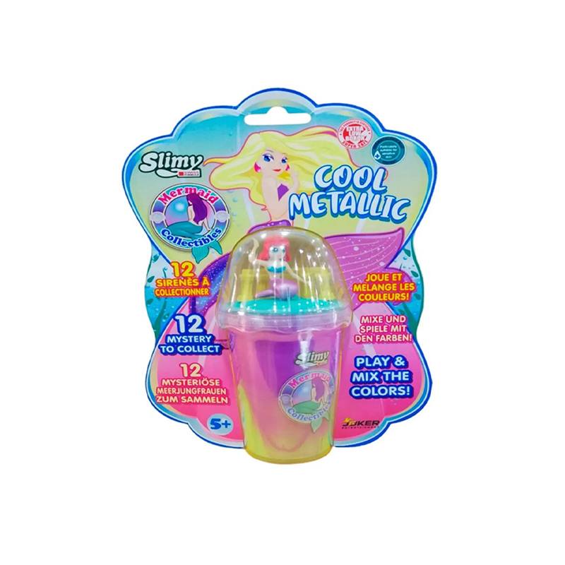 Slimy Fi-32700 Vaso Coleccionable Con Figura De Sirenita