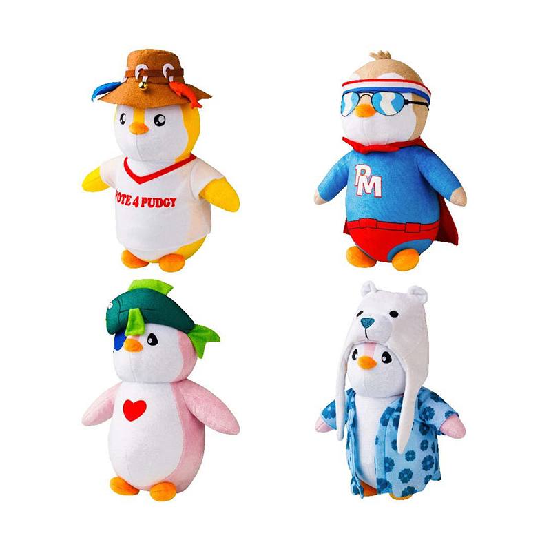 Huggable Plush Pup7008  Peluche Pingüino Pudhy Surtido