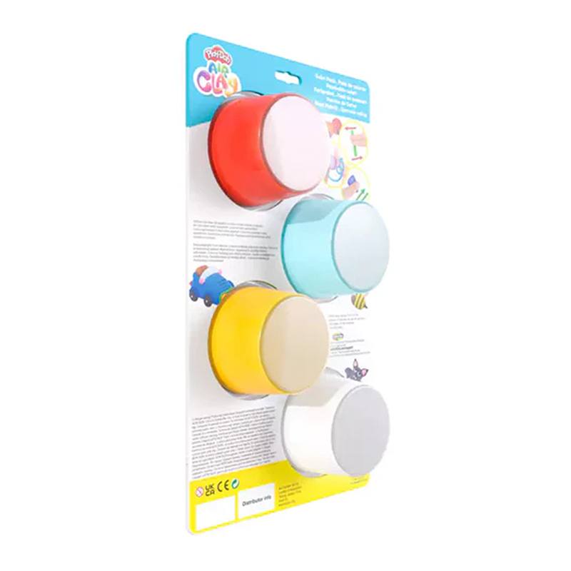 Hasbro 09110 Play-Doh Air Clay  Paquete De 4 Tarros Pequeños