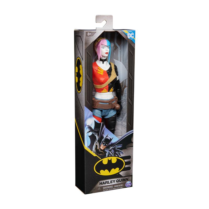 Spin Master Dc Comics 6069101 Figura de Batman Harley Quinn 12Plg