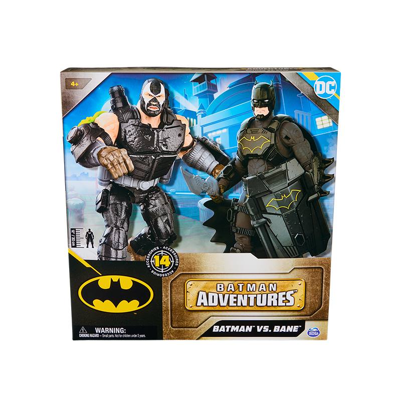 Spin Master Dc Comics 6069225 Set de Figuras De Batman Vs Bane de 12 Plg