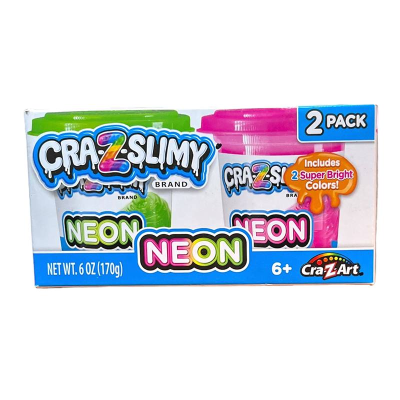 Cra-z-Slimy 6051Intpdq Set de 2 Slime de 6 Oz