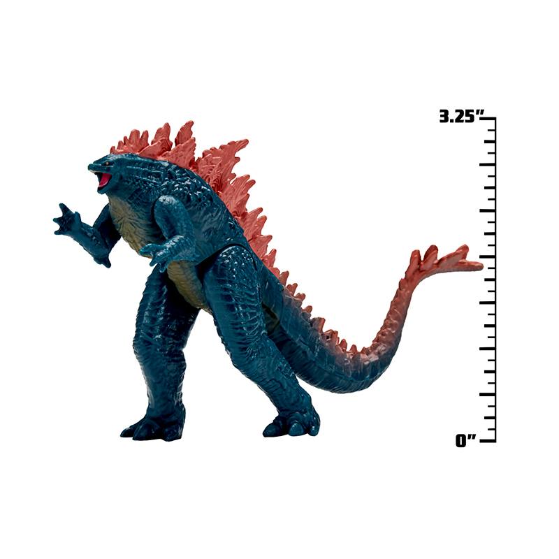 Playmates Toys 35720 Figura de Godzilla X Kong de 3.25 Plg Surtido