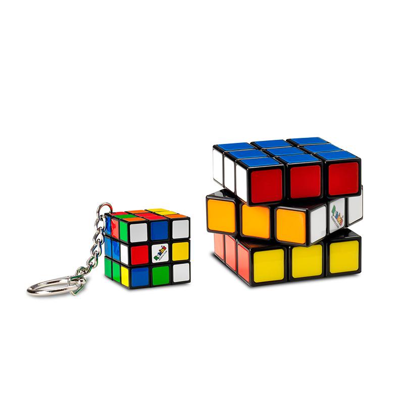 Spin Master Games 6064011 Cubo Rubik Speed  con llavero