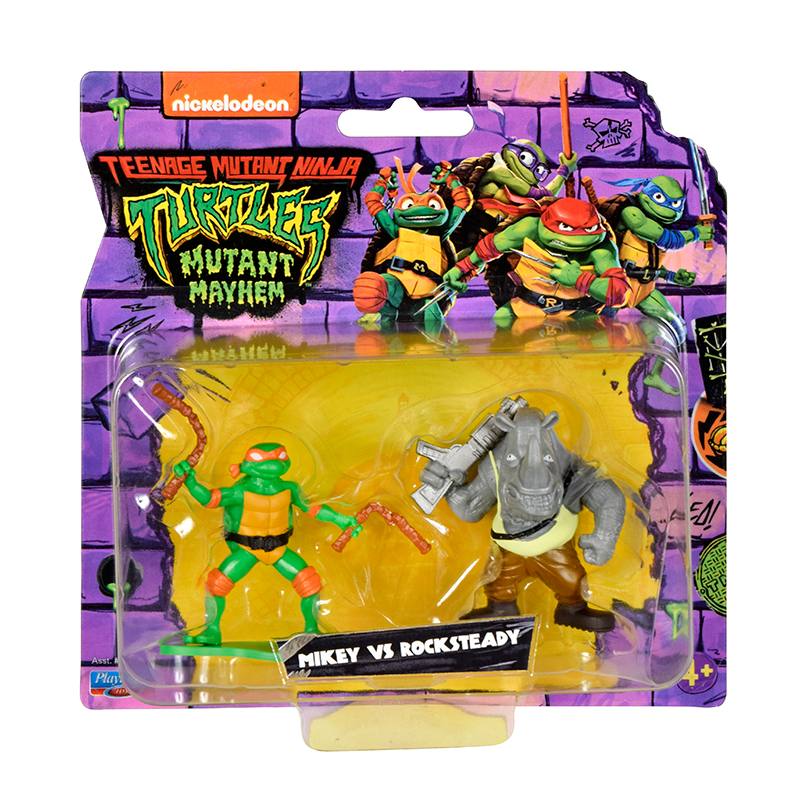Playmates Toys 83310 Paquete de Minifiguras de Tortugas Ninja