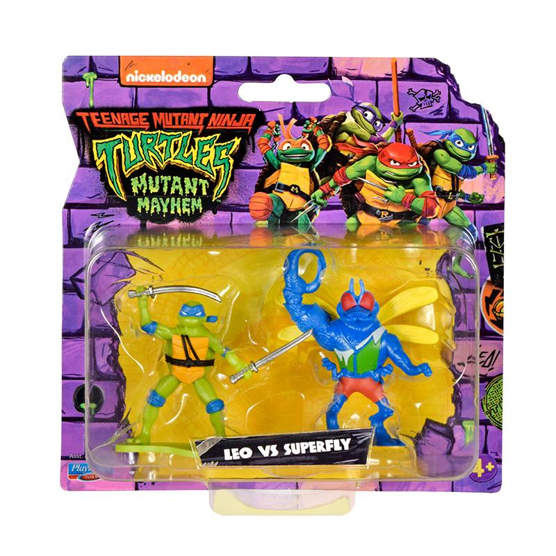 Playmates Toys 83310 Paquete de Minifiguras de Tortugas Ninja