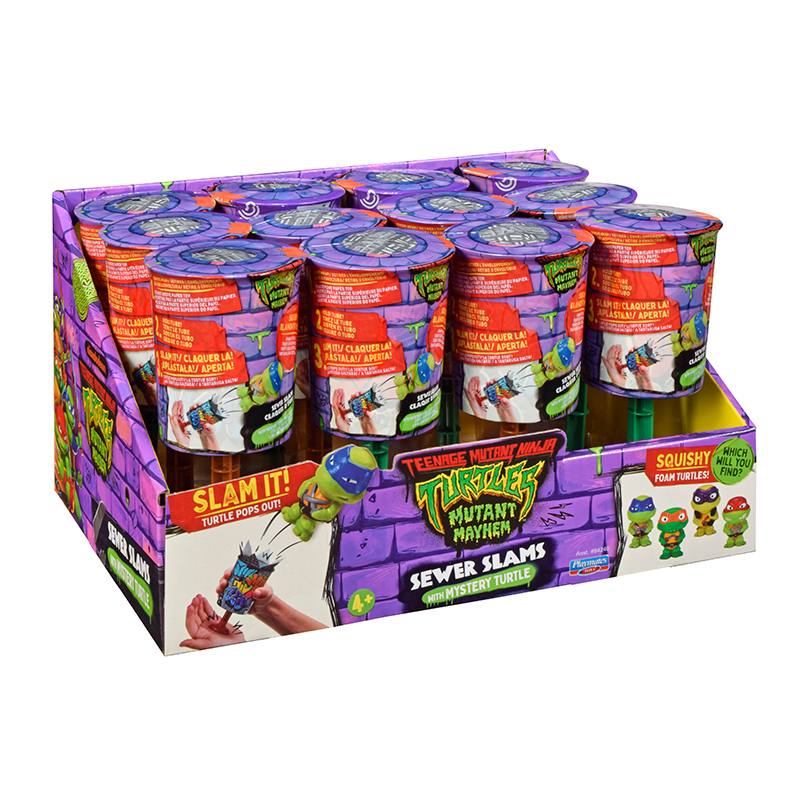 Playmates Toys 84240 Paquete de Minifiguras de Batalla de Tortugas Ninja