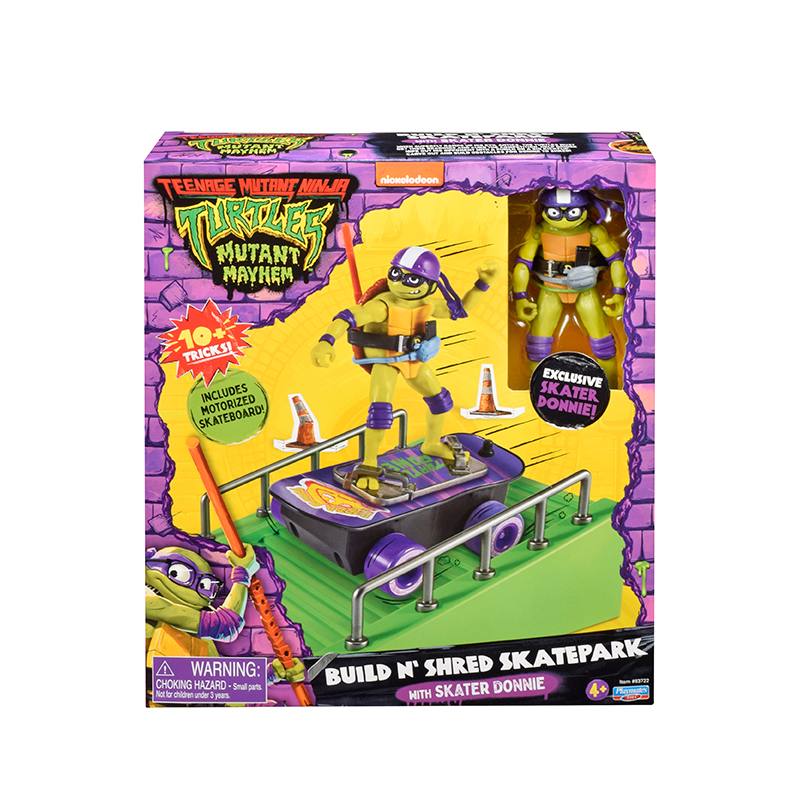 Playmates Toys 83719 Figura de Tortuga Ninja con Patineta