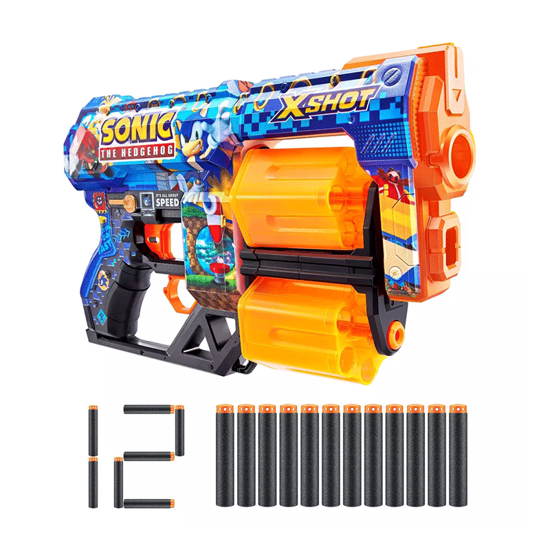 Zuru Xshot 36583 Lanzador de Sonic