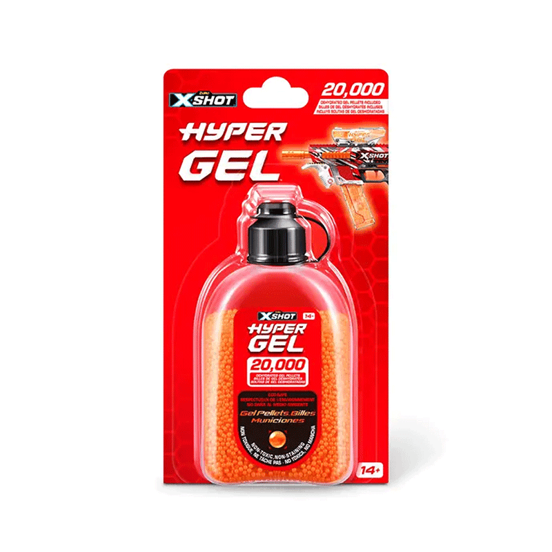 Zuru Xshot 36625 Lanzador Hyper Gel 20 Dardos