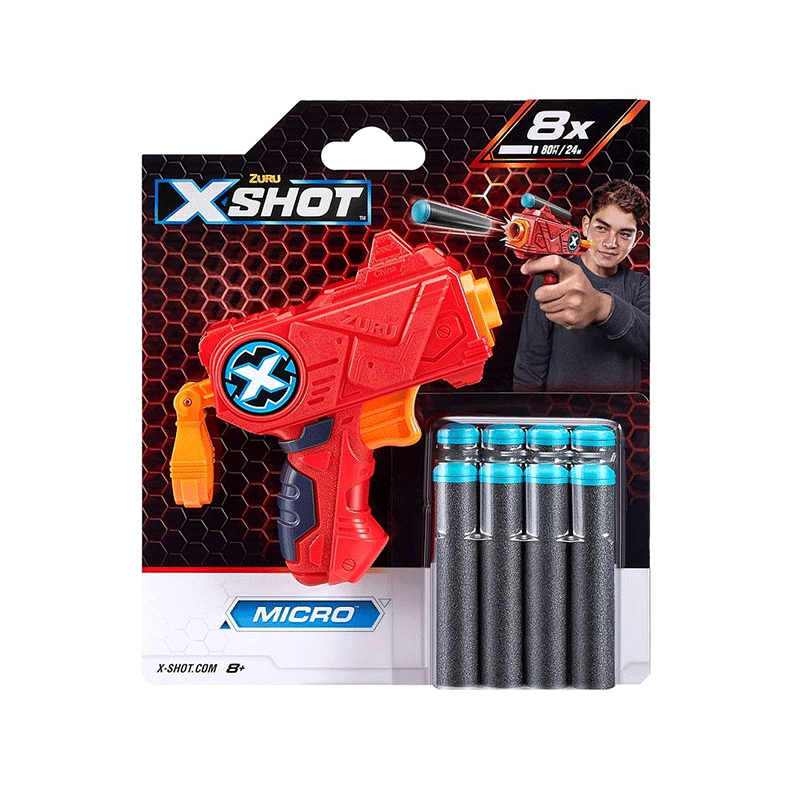 Zuru Xshot 3613TQ1 Mini Lanzador Excel Color CA