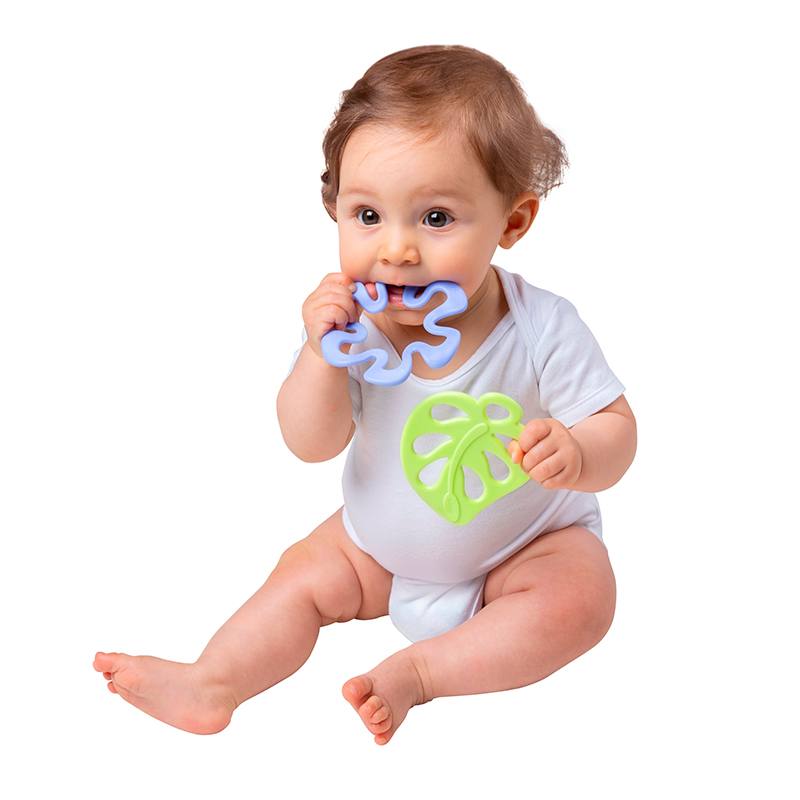 Playgro 4088219 Sonajero Y Mordedor Hoja