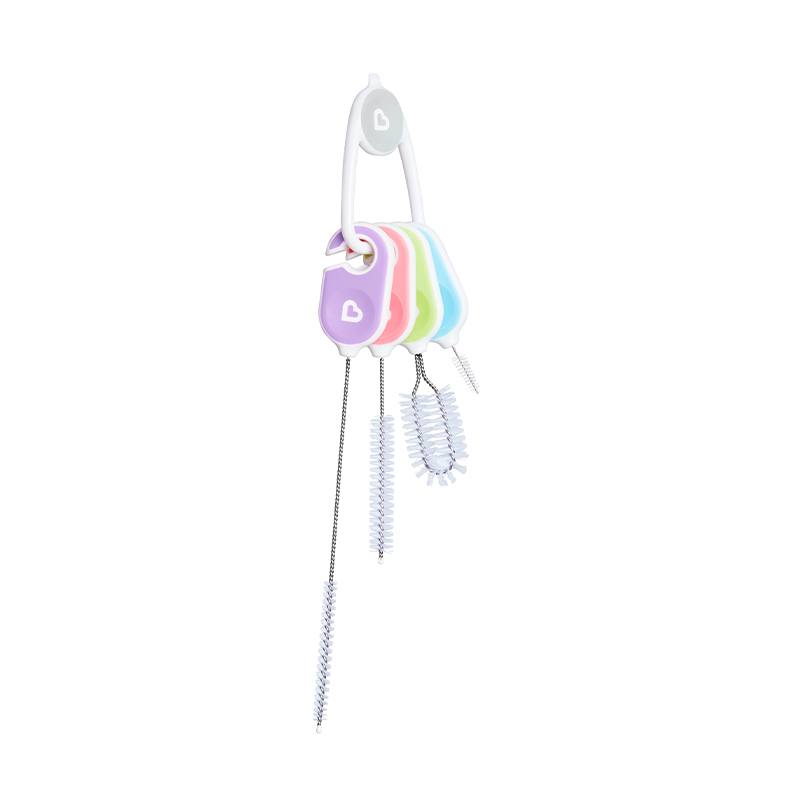 Munchkin 27204 Set de Cepillos para Biberones y Vasos
