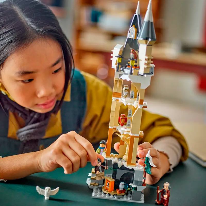 Lego Harry Potter 76430 Castillo De Hogwarts Blanco