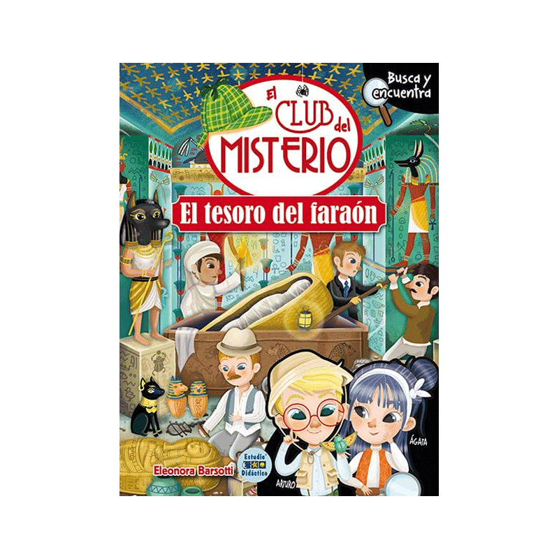 Libro El Tesoro del Faraon Autor Katherine J.J Wright 24 Pag Pasta Dura