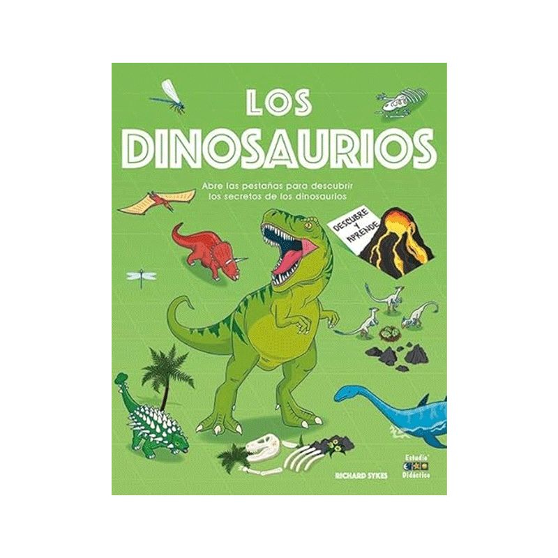 Libro Los Dinosaurios Autor Richard Sykes 10 Pag Pasta Dura