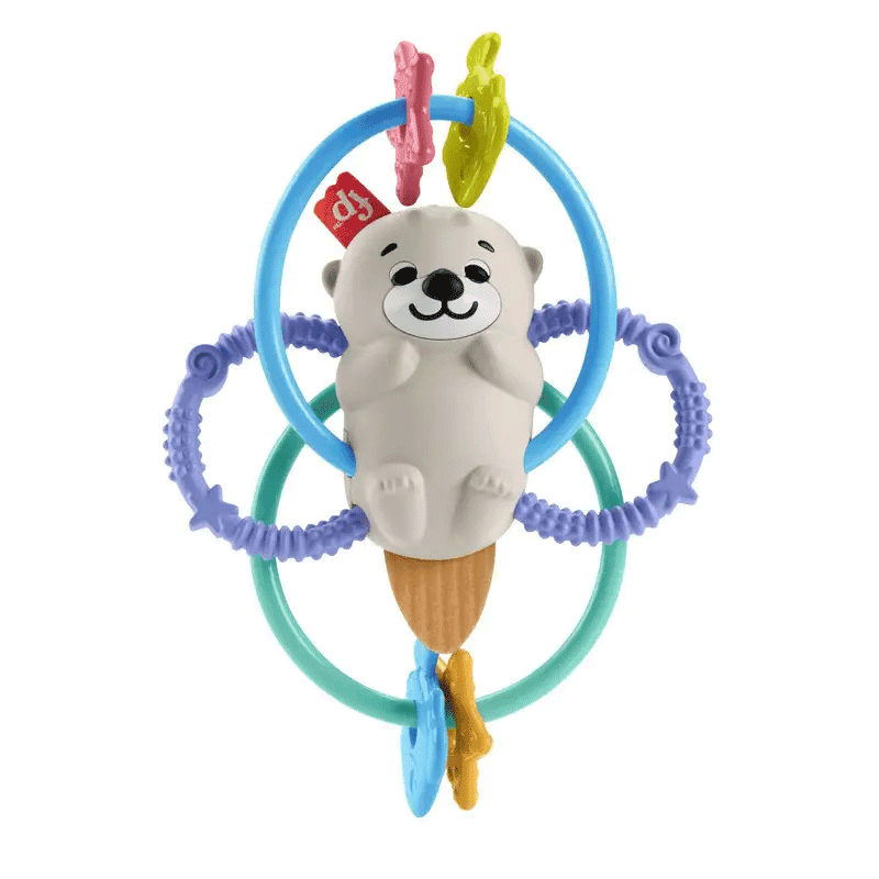 Mattel Fisher Price Hjw12-0 Mordedera De Nutria Gira Y Muerde
