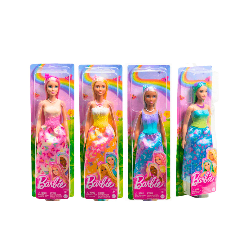 Mattel Barbie Hrr07-0 Muñeca Traje De  Princesa Surtido