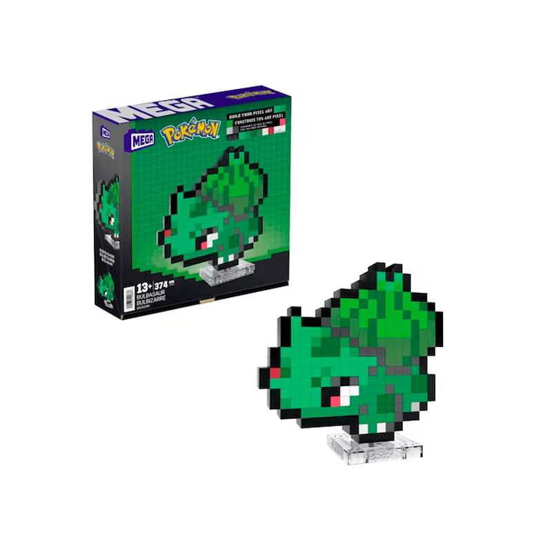 Mattel Mega Construx Hth75-0 Pokémon Set de Bulbasaur