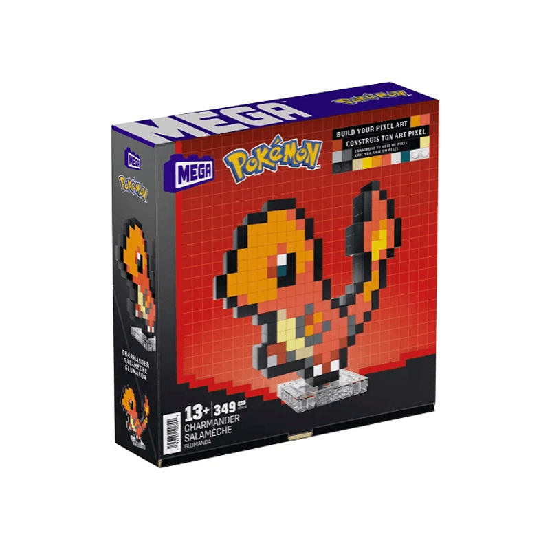 Mattel Mega Construx Hth76-0 Pokémon Set de Charmander