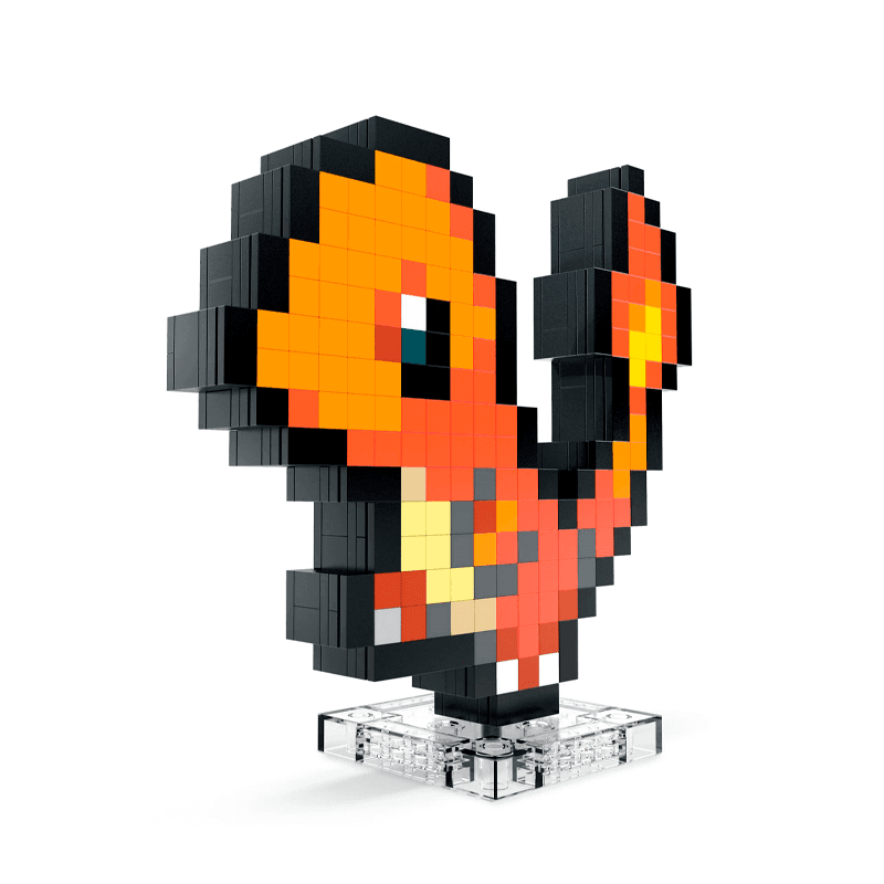 Mattel Mega Construx Hth76-0 Pokémon Set de Charmander