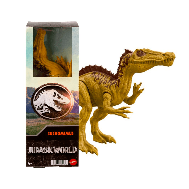 Mattel Jurassic World Hvb04-0 Figura Dinosaurio Suchomimus 12 Plg