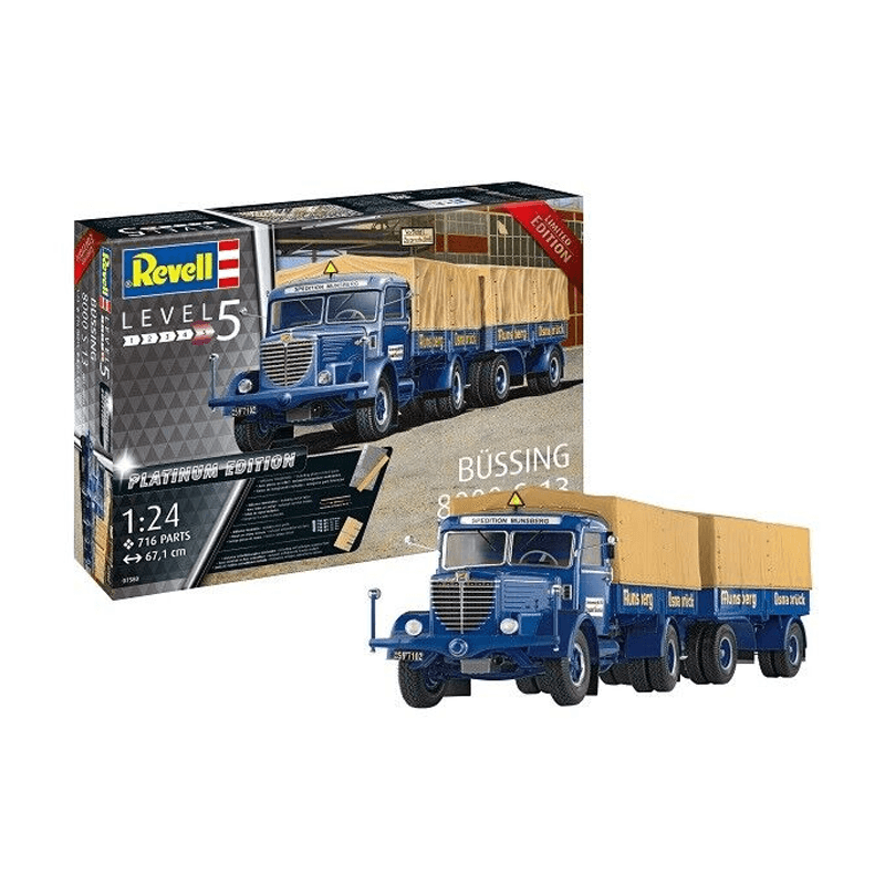 Revell Model 7580 Set Bussing 8000 S13 Edicion Platino