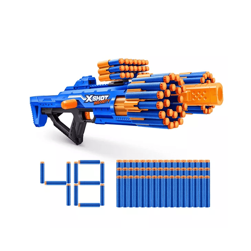 Zuru Xshot 36610 Lanzador Insanity Berzerko 48 Tiros