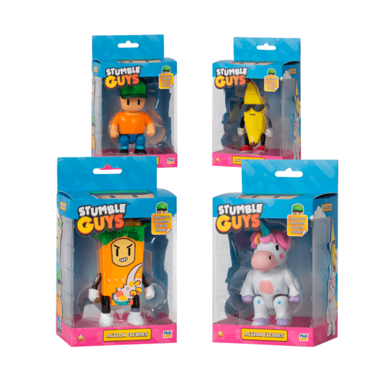 Pmi Kind Word Stumble Guys Sg6010 Action Figures 1 Pack Window Box Surtido