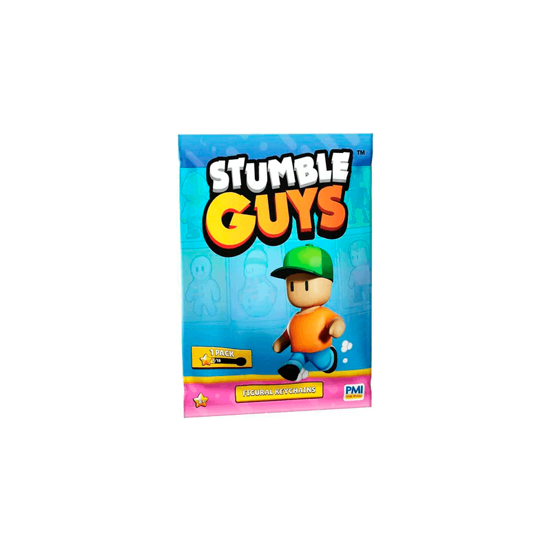 Pmi Kind Word Stumble Guys Sg8012 Figural Keychain 1 Pack Window Box Surtido
